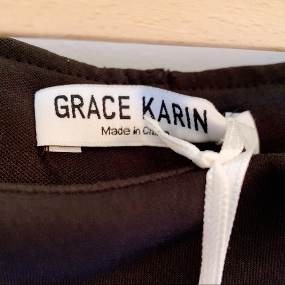 GRACE KARIN Off Shoulder Batwing Cape Dress - Picture 8 of 13